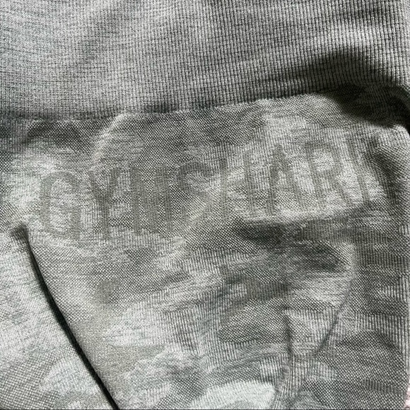 Original Sage Green Camo Gymshark Leggings - Picture 5 of 11